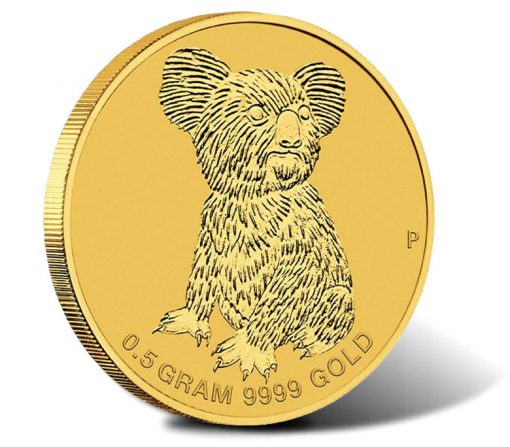 2015 Mini Koala 0.5g Gold Coin