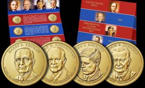 Annual 2015 Presidential $1 Coin Uncirculated Set