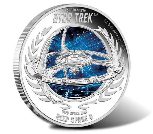 2015 Star Trek Deep Space 9 Silver Proof Coin