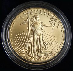 US Mint Sales: 2015 Unc. Gold Eagle Unavailable