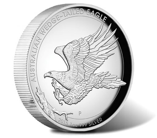 2015 Wedge-Tailed Eagle High Relief Silver Coin