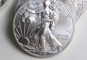 2015-dated American Eagle silver bullion coins
