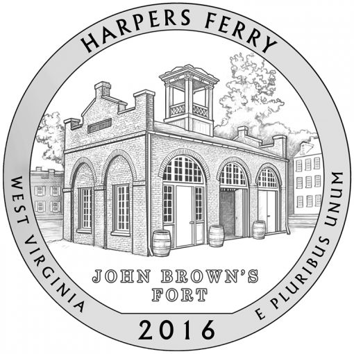 Harpers Ferry National Historical Park Quarter and Coin Design