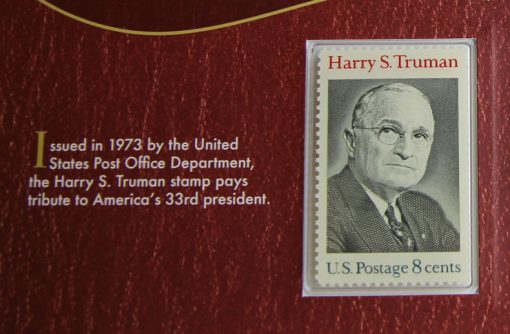 Photo of Harry S. Truman 1973 8c postage stamp