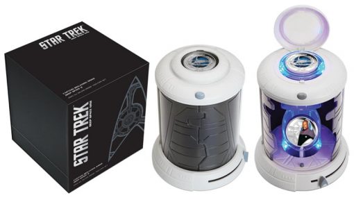 Transporter-themed packaging for 2015 Star Trek Deep Space Nine Coin Set