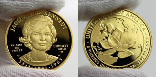 2015-W $10 Proof Jacqueline Kennedy First Spouse Gold Coin