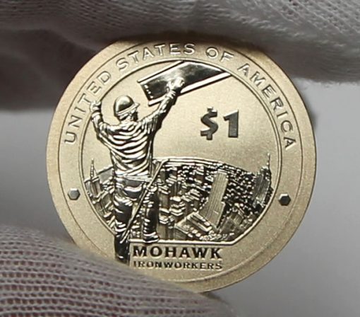 2015-W Enhanced Uncirculated Native American $1 Coin, Reverse-b