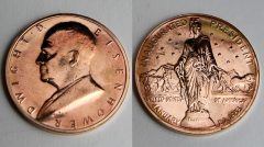 Dwight D Eisenhower Presidential Bronze Medal