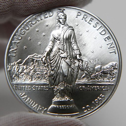Dwight D. Eisenhower Presidential Silver Medal, Reverse