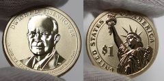 Photo of 2015-P Dwight D. Eisenhower Presidential $1 Coin