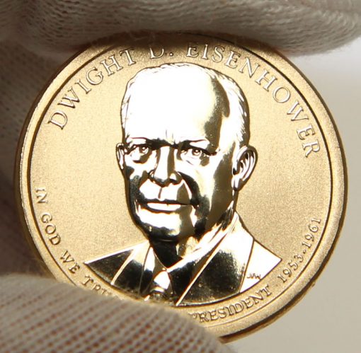 Photo of 2015-P Dwight D. Eisenhower Presidential $1 Coin, Obverse-2