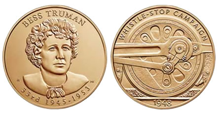Bess Truman Bronze Medal