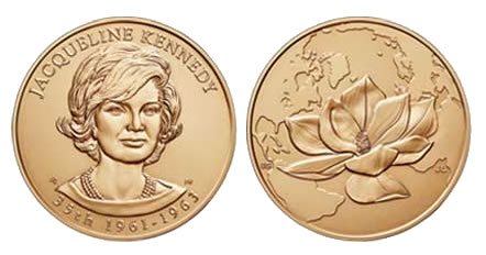 Jacqueline Kennedy Bronze Medal