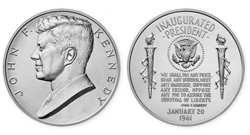 John F. Kennedy Presidential Silver Medal