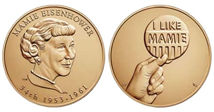Mamie Eisenhower Bronze Medal