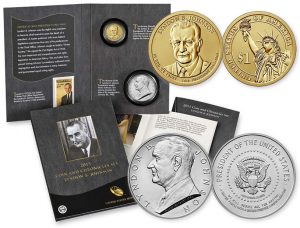 2015 LBJ Coin & Chronicles Set Images