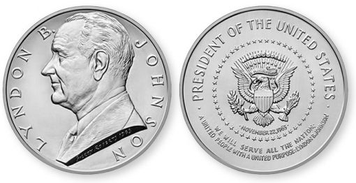 Lyndon B. Johnson Presidential Silver Medal