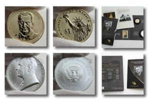 2015 Lyndon B. Johnson Coin and Chronicles Set Photos