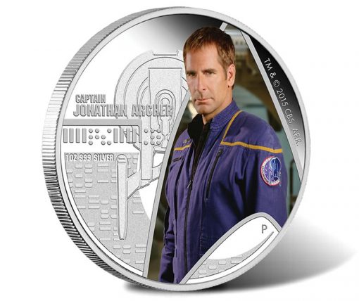2015 Captain Archer Silver Coin