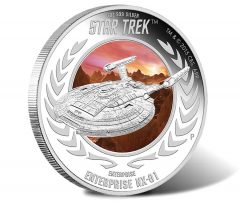 2015 Enterprise NX-01 Silver Coin