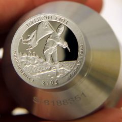 Proof die for 2016-S Fort Moultrie Quarter, b