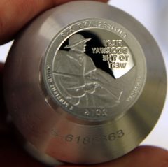 Proof die for 2016-S Proof Cumberland Gap National Historical Park Quarter, b