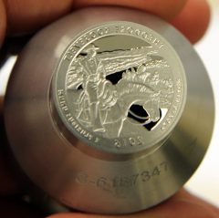Proof die for 2016-S Proof Theodore Roosevelt National Park Park Quarter, b
