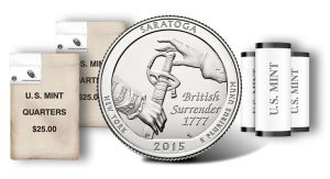 2015 Saratoga Quarters Launch in US Mint Products