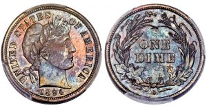 1894-S Barber Dime Headlines Heritage January FUN Sale