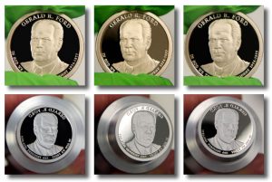 2016 Gerald R. Ford Presidential $1 Coin Photos
