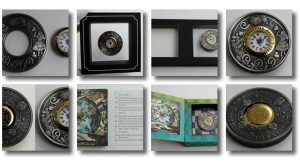 Alice in Wonderland Clock Coin