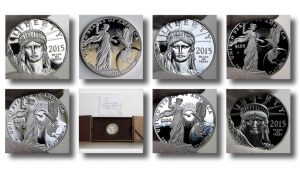 2015-W $100 Proof American Platinum Eagle Photos