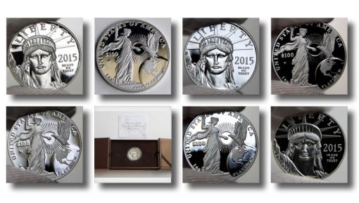 Photos of 2015-W $100 Proof American Platinum Eagle