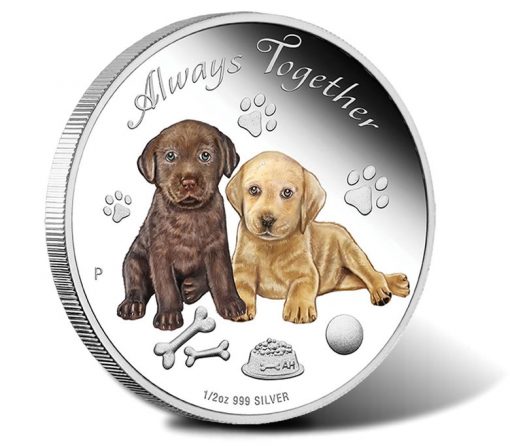 2016 50c Always Together 1/2 oz Silver Proof Coin