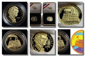 2016 Mark Twain Gold Coin Photos