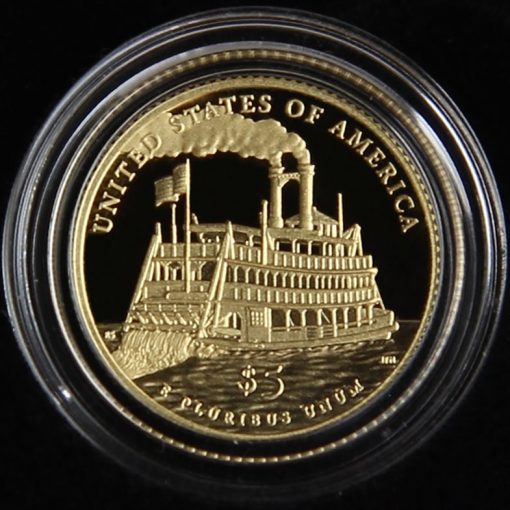 2016-W $5 Proof Mark Twain Commemorative Gold Coin in Capsule