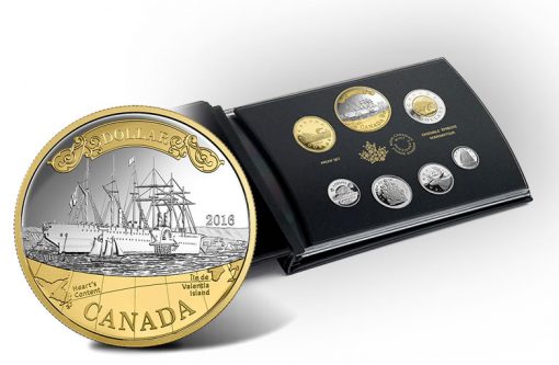 Canadian 2016 Silver Proof Set, 150th Anniversary of the Transatlantic Cable