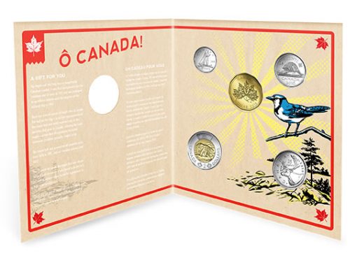 Opened 2016 O Canada Gift Set