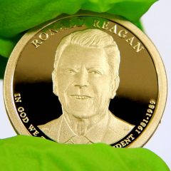 2016-S Proof Ronald Reagan Presidential $1 Coin, e