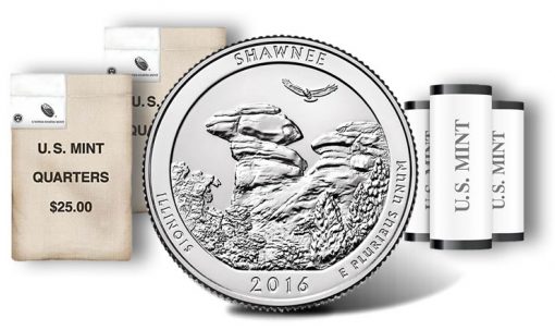2016 Shawnee National Forest Quarters, rolls and bags