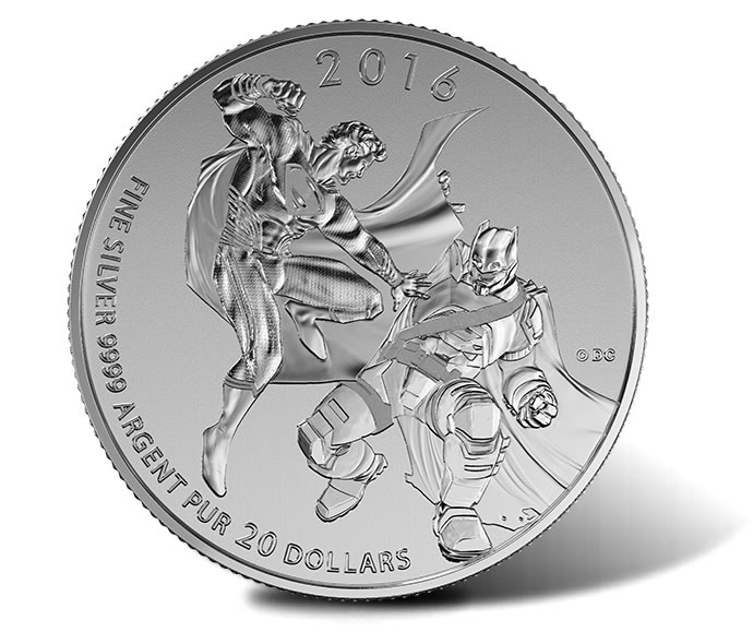 2016 Batman v Superman Silver Coin for | CoinNews