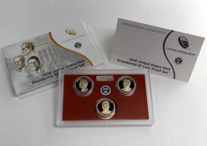 2016 Presidential $1 Coin Proof Set Photos and Debut Sales