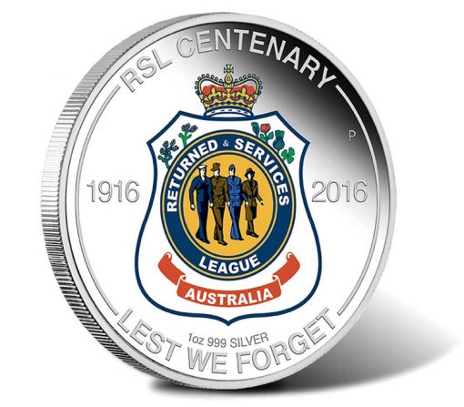 2016 $1 RSL Centenary Silver Proof Coin