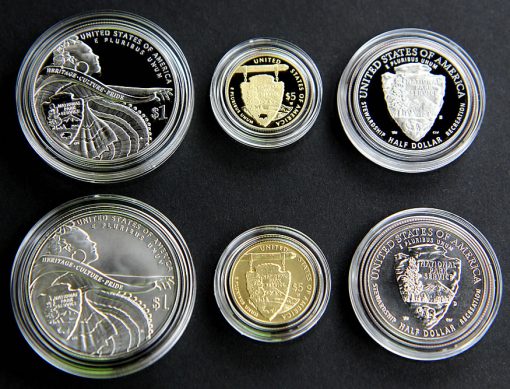 2016 National Park Service 100th Anniversary Commemorative Coins, Reverses