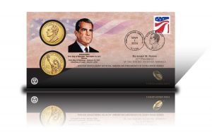 US Mint Sales: Nixon $1 Cover and Medal Set Debut