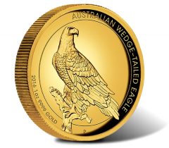 2016 $100 Wedge-Tailed Eagle Gold Proof High Relief Coin