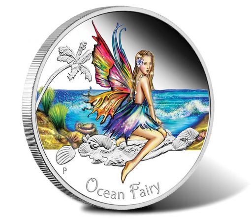 2016 50c Ocean Fairy Silver Proof Coin