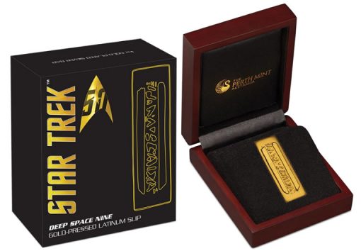 2016 Gold-Pressed Latinum Slip, Case and Packaging