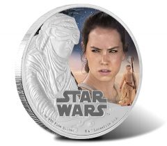 Collectible 2016 Star Wars-Themed Coin Features Rey