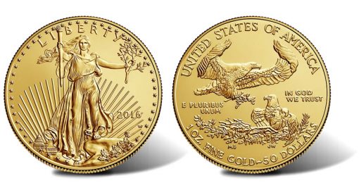 2016-W $50 Uncirculated American Gold Eagle